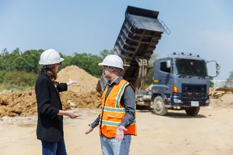 Disposal of construction debris