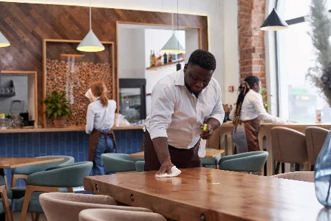 Restaurant cleaning